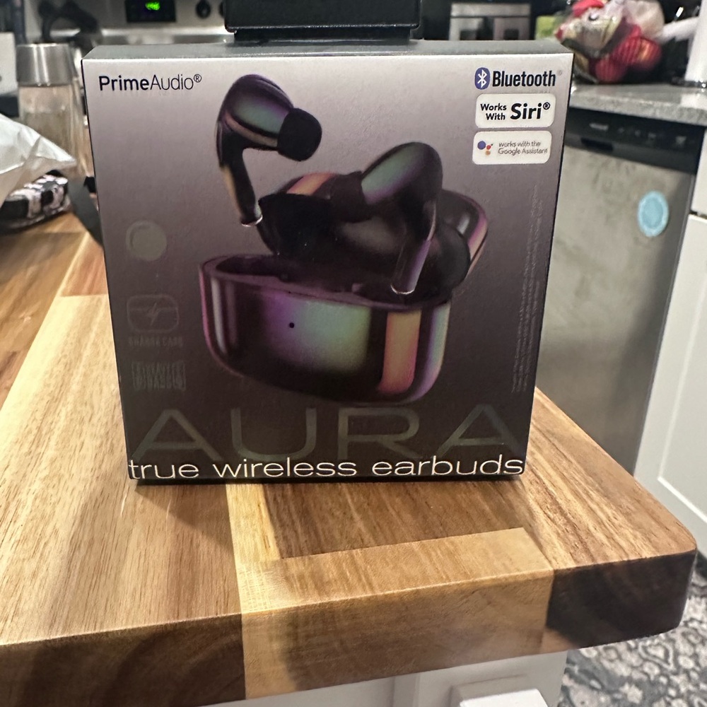 Black Wireless Headset with Bluetooth Connectivity